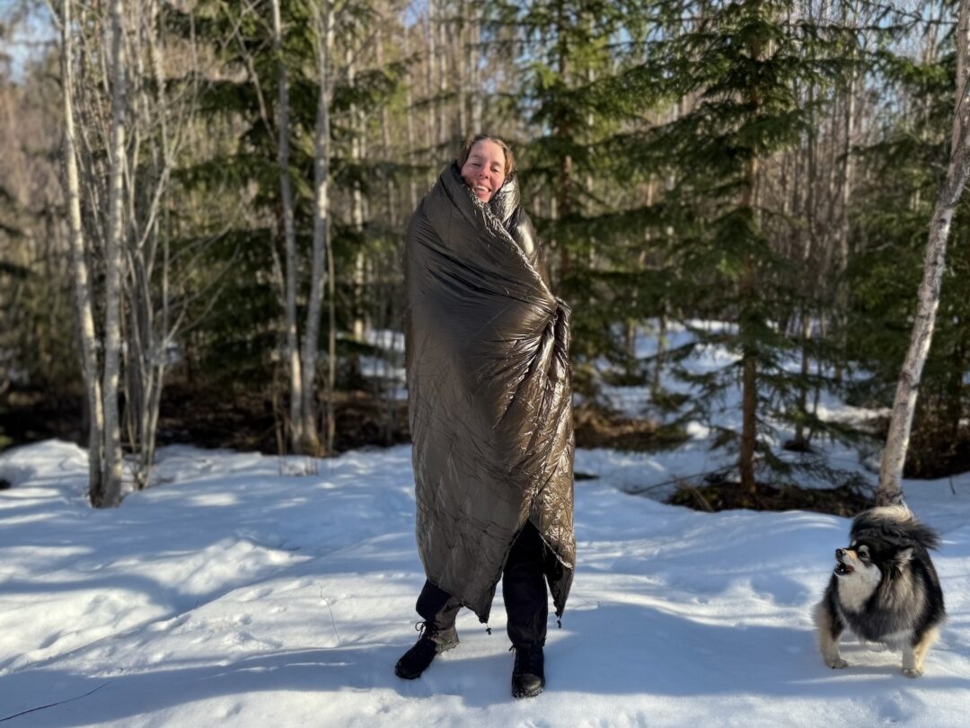 Jord Topquilt pokrywający hamak kempingowy